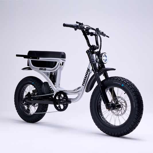 Fatboy Harlem V3 Performance E-Bike Brushed Alloy | Grace & Pace Electric Bikes
