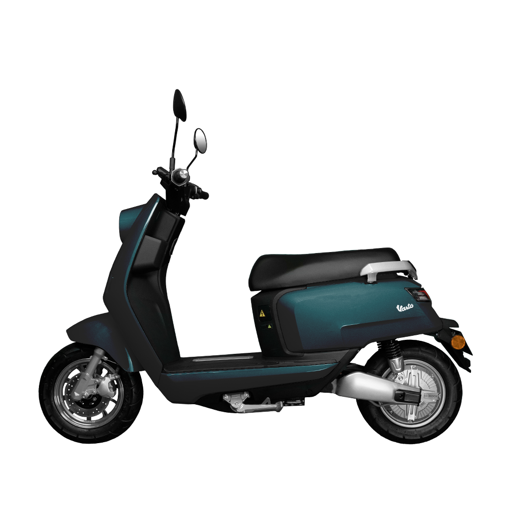 Benzina Zero Vasto Electric Moped - Forest Matte