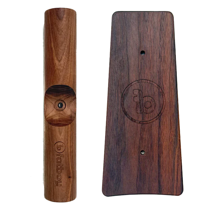 Fatboy Grom Seat Set V3 walnut seat panel and foot pegs
