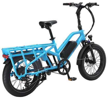 Icon URB 1.0 cargo electric bike in Powder Blue