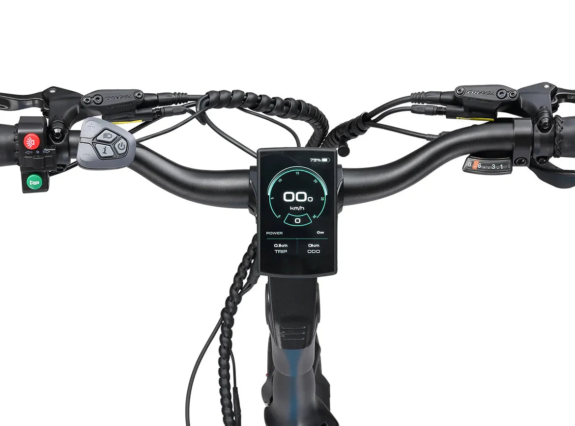 Icon URB 1.0 cargo electric bike in Powder Blue, view 4