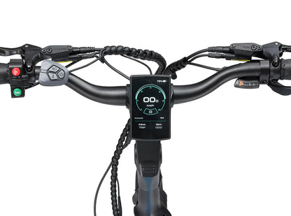 Icon URB 1.0 cargo electric bike in Powder Blue, view 4