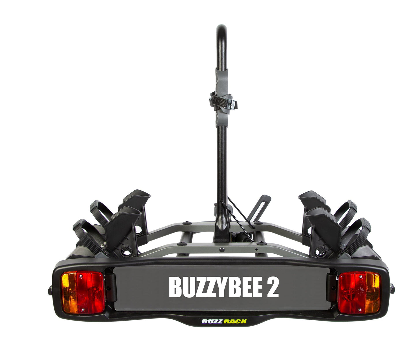 Buzzrack Buzzybee 2 locking clamp and frame pad detail