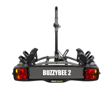 Buzzrack Buzzybee 2 locking clamp and frame pad detail