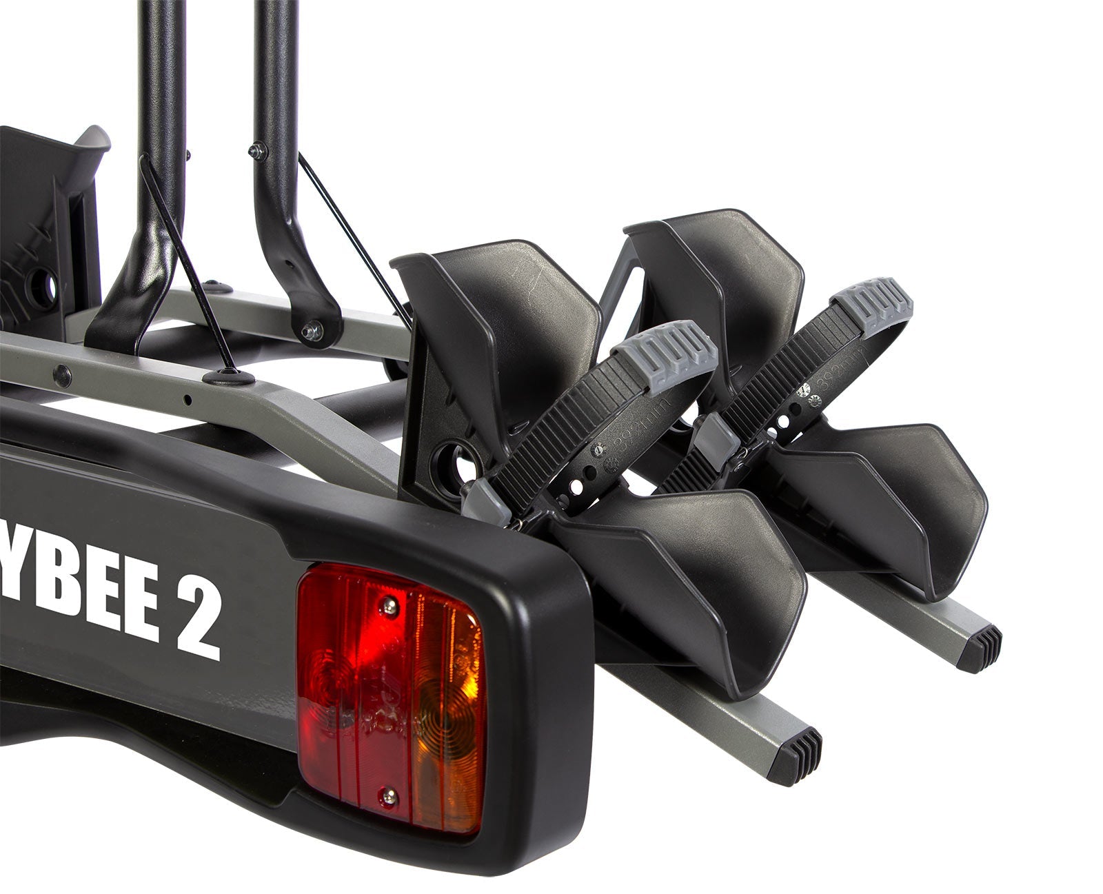 Buzzrack Buzzybee 2 adjustable wheel holder with ratchet strap