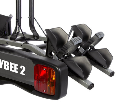 Buzzrack Buzzybee 2 adjustable wheel holder with ratchet strap