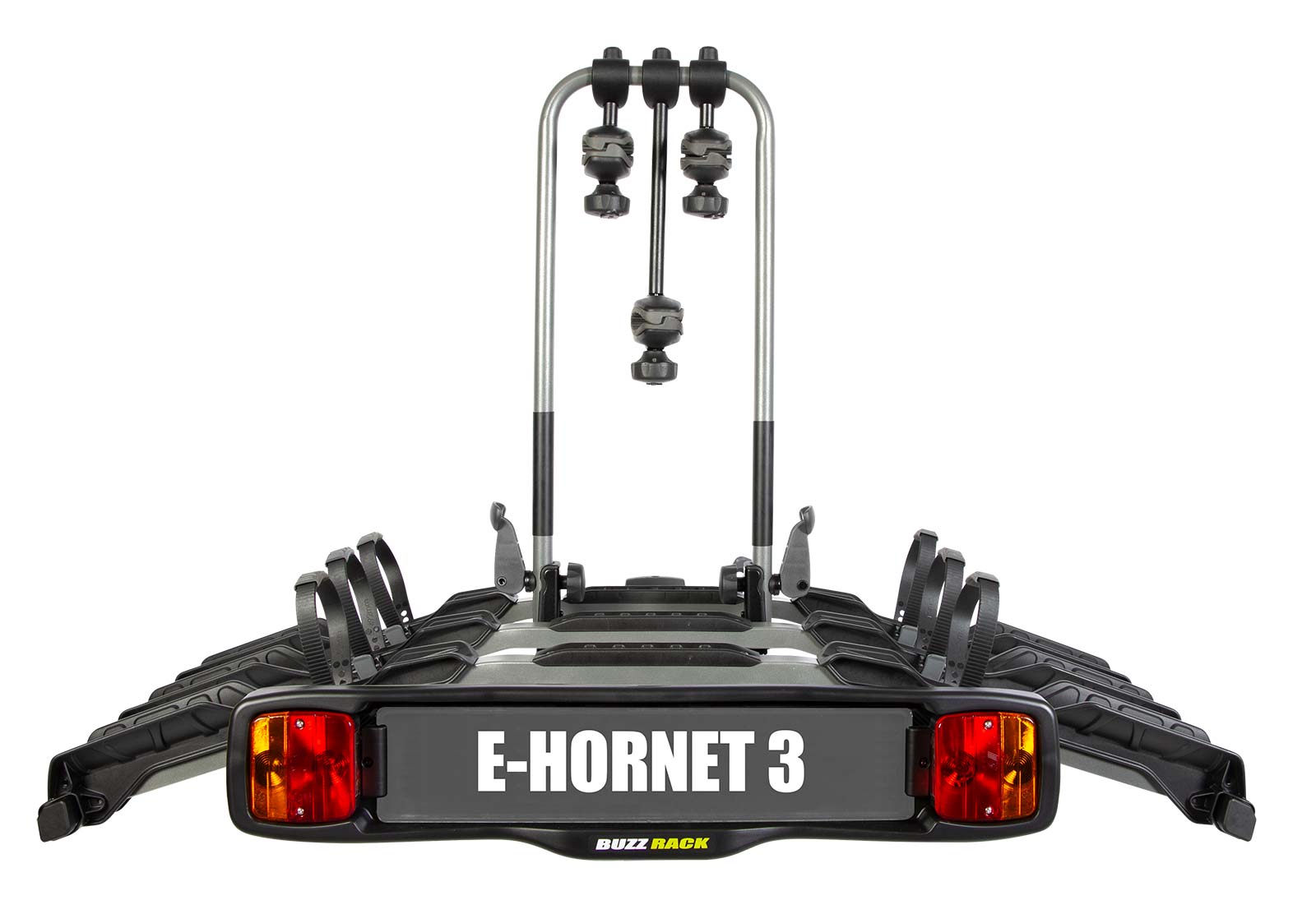 Buzzrack E-Hornet 3 lockable frame clamp detail