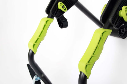 Buzzrack Colibri frame strap detail and boot access tilt