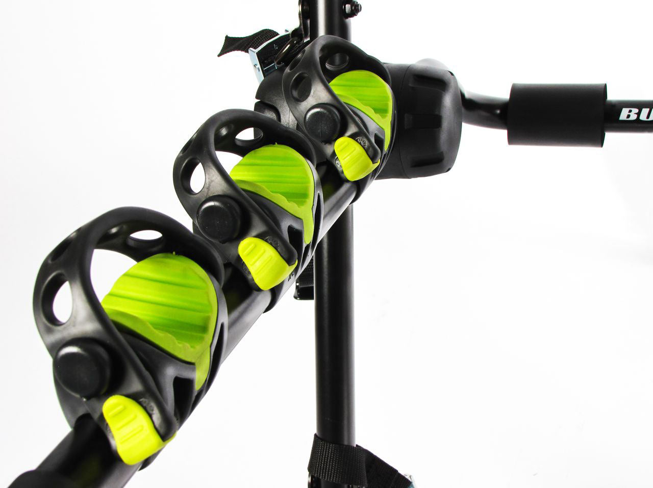 Buzzrack Beetle 3 bike trunk rack mounted on car
