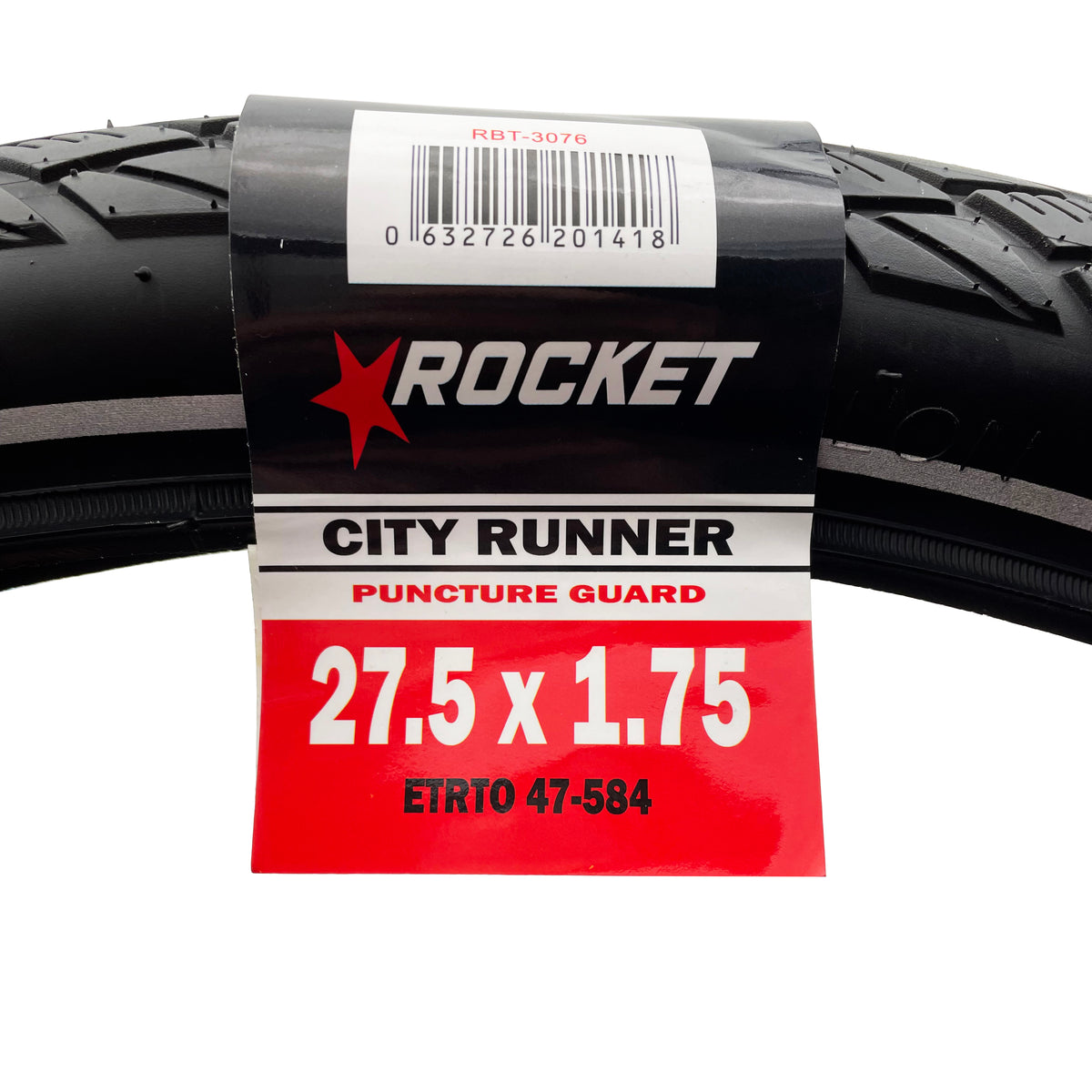 Rocket City Runner 27.5 tyre tread