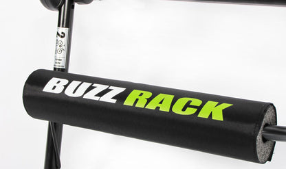 Buzzrack Beetle 4X4 mounted on spare tyre of 4WD
