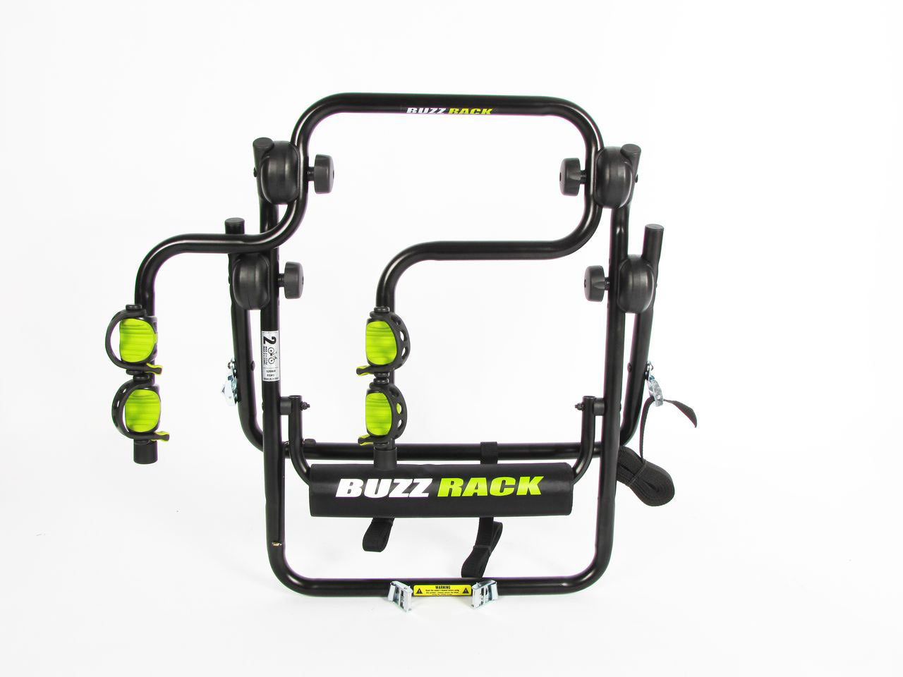 Buzzrack Beetle 4X4 dual arm rack rear view on 4WD