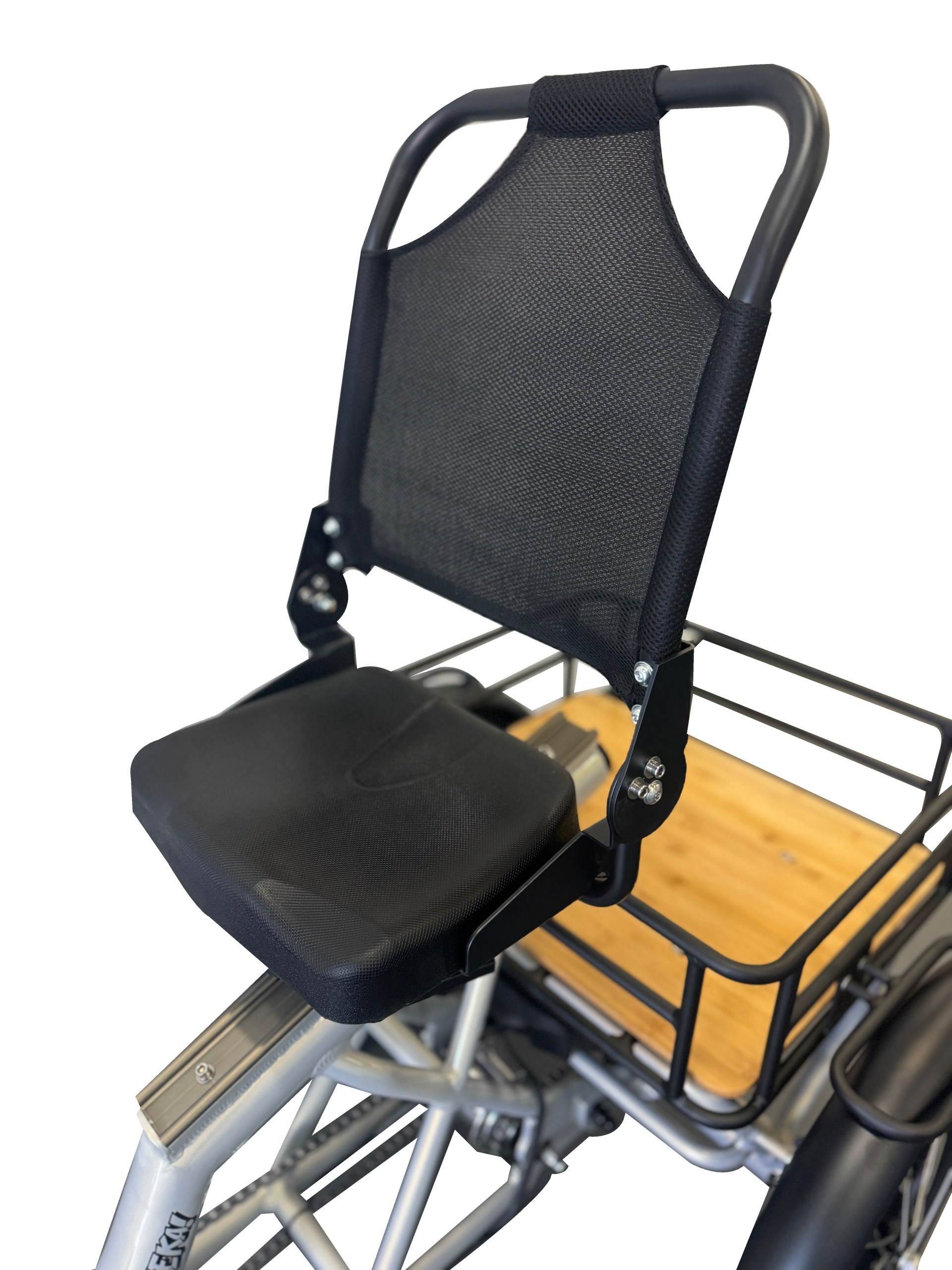 Ryder Eureka Electric Trike semi-recumbent seating | Grace & Pace Electric Bikes