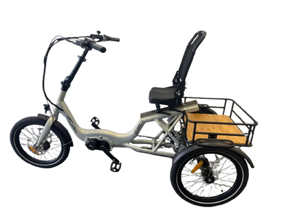 Ryder Eureka Electric Trike rear view | Grace & Pace Electric Bikes