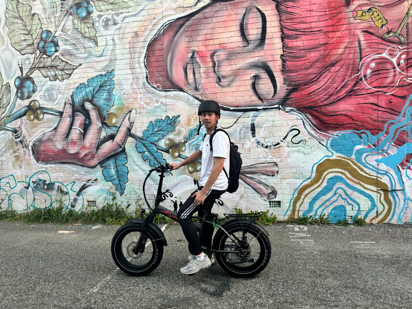Ryder Fatty Folding Fat Tyre Electric Bike studio photo | Grace & Pace Electric Bikes