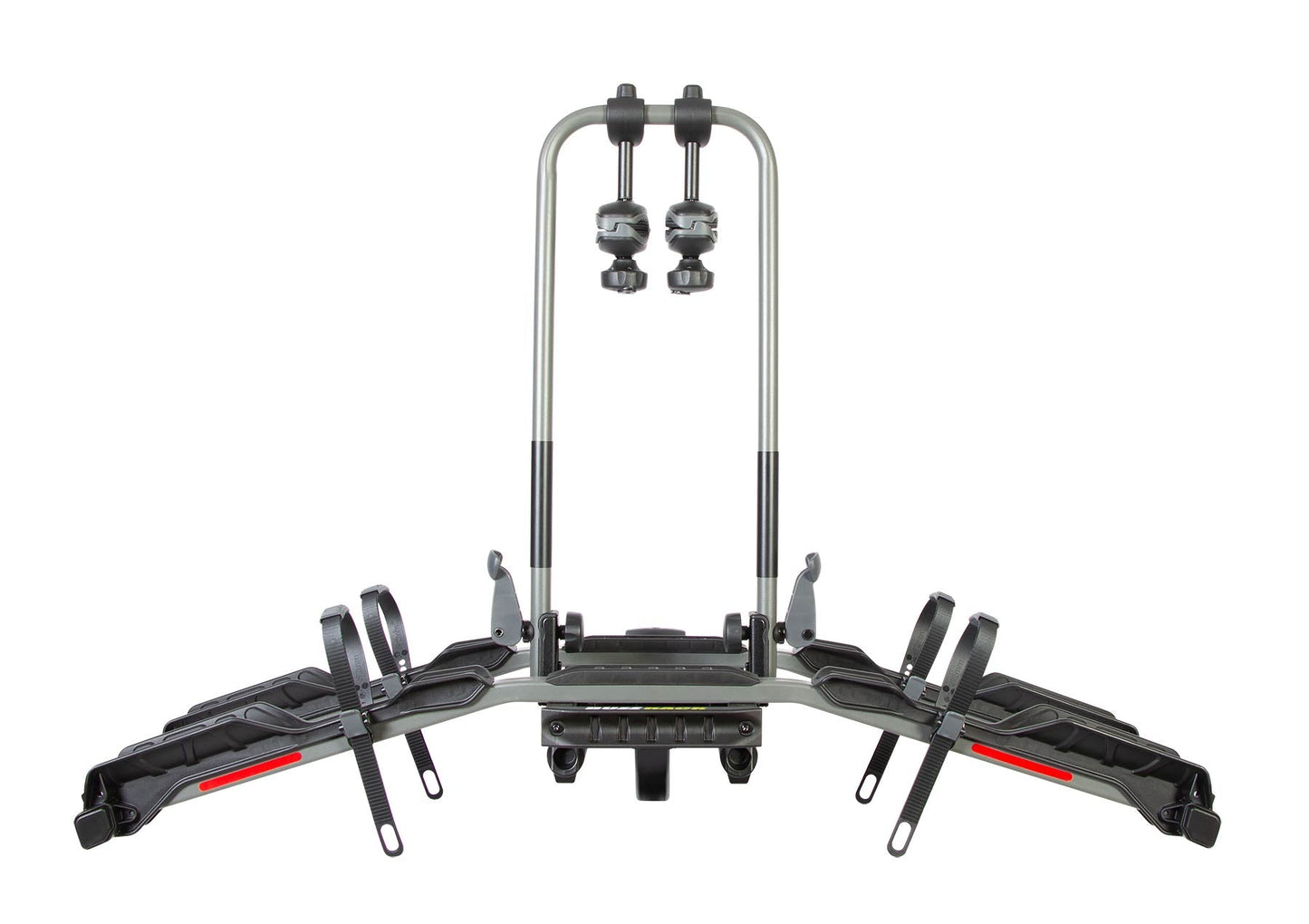 Buzzrack E-Hornet H2 loaded with two e-bikes on vehicle