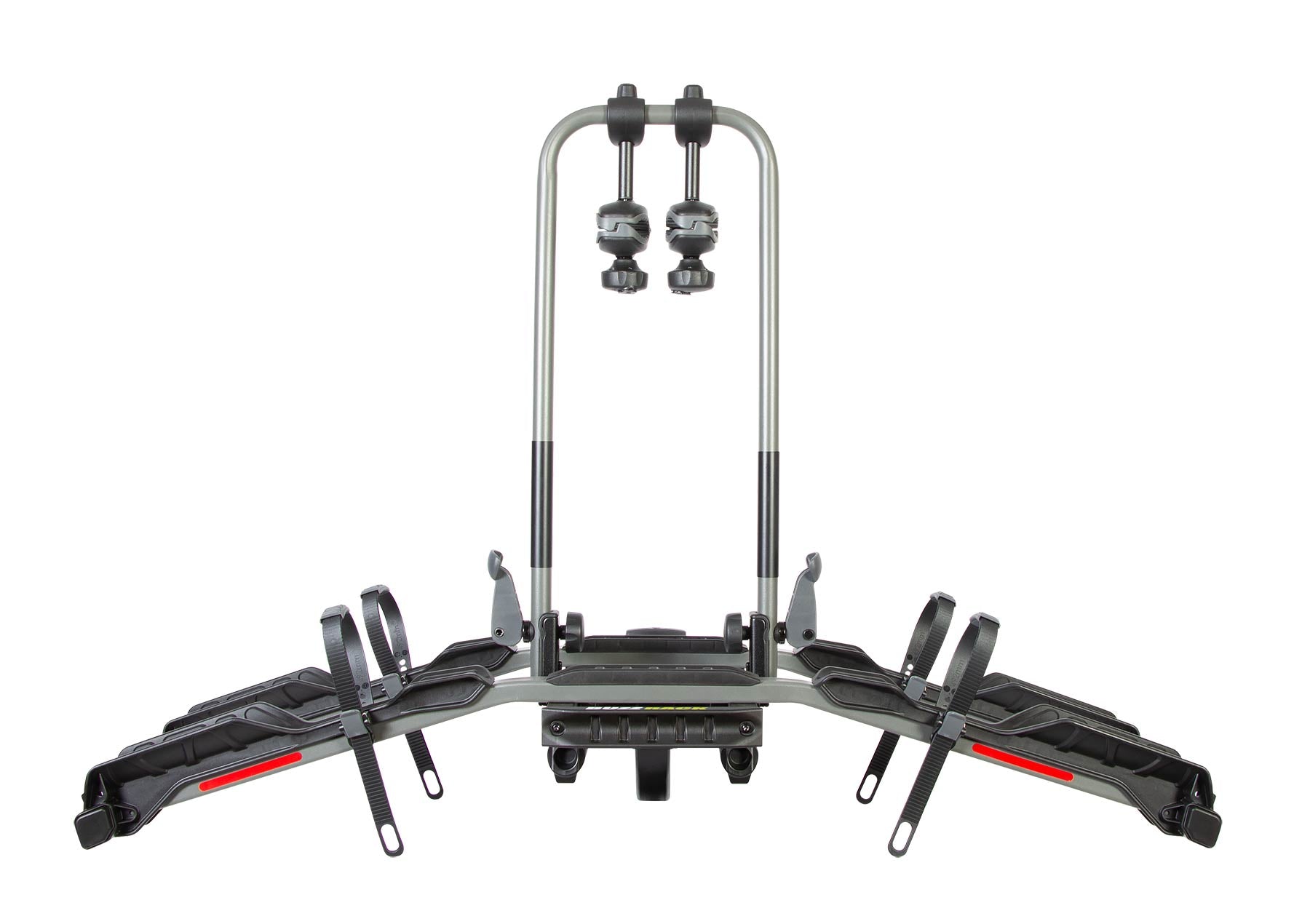 Buzzrack E-Hornet H2 loaded with two e-bikes on vehicle