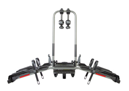 Buzzrack E-Hornet H2 loaded with two e-bikes on vehicle