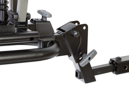 Buzzrack Eazzy H3 hitch mount and platform detail
