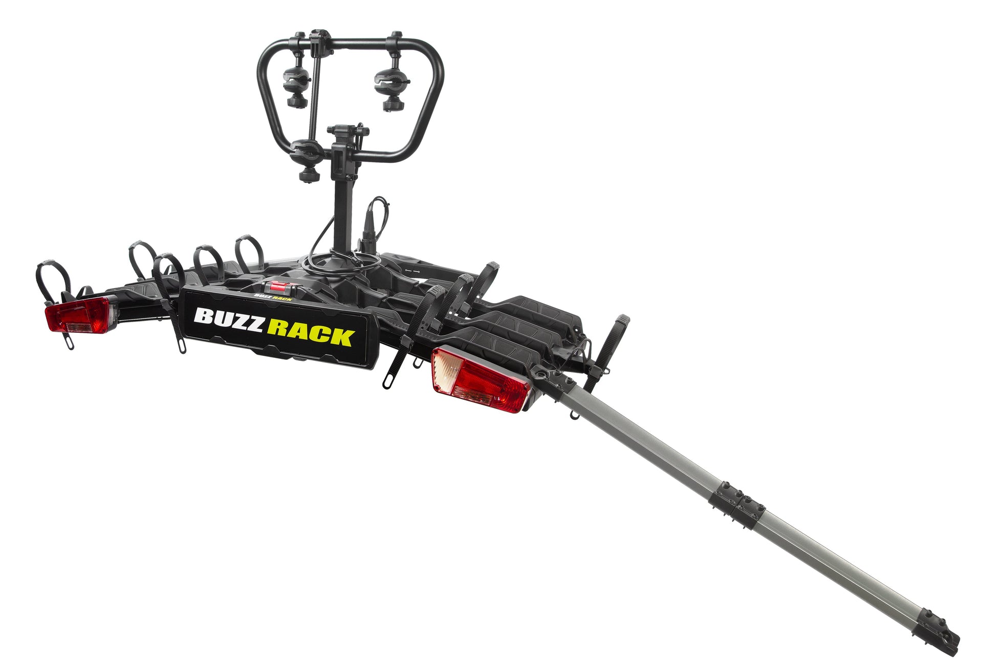 Buzzrack Scorpion PRO 3 integrated aluminium loading ramp