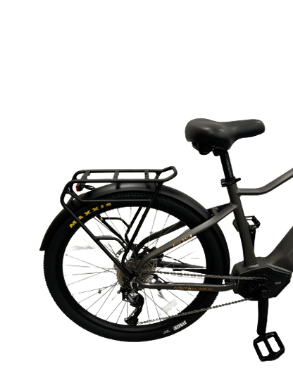 Ryder Pro 3 Mid-Drive Commuter E-Bike rear angle | Grace & Pace Electric Bikes