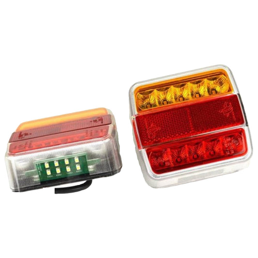 Ampd Bros LED taillight kit fitted to the towbar e-bike carrier
