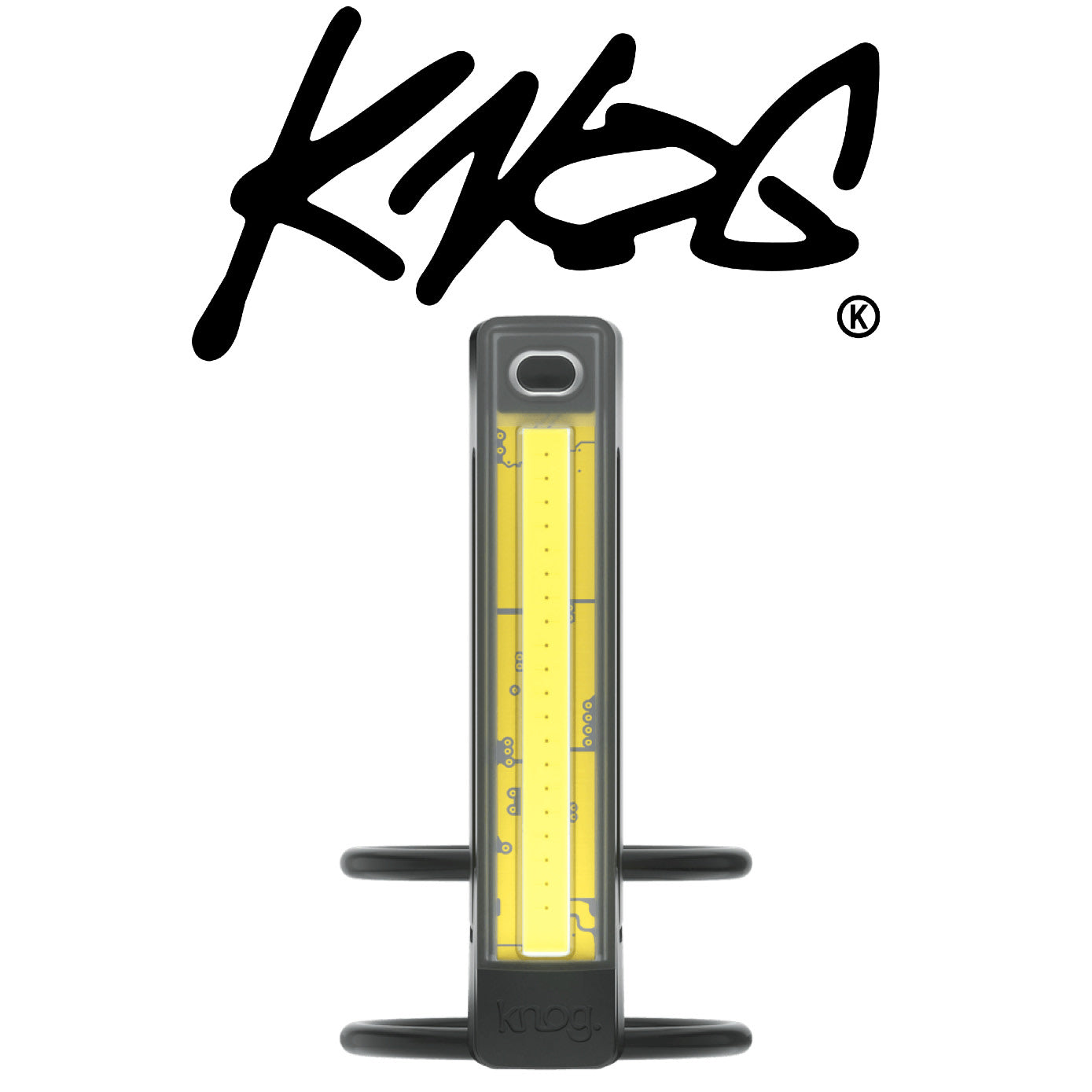 Knog Plus Front Light 40 Lumens Black