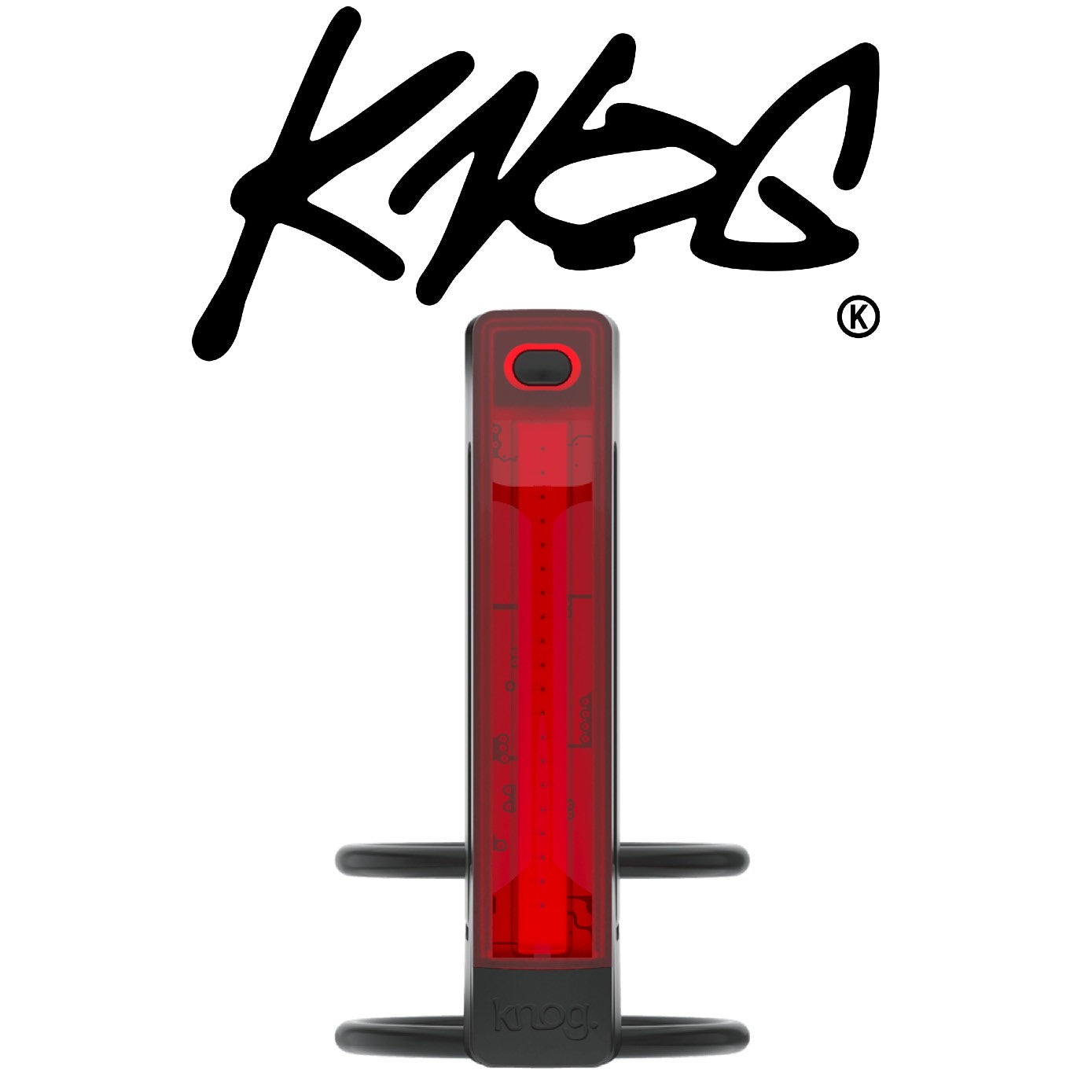 Knog Plus Rear Light 20 Lumens Black