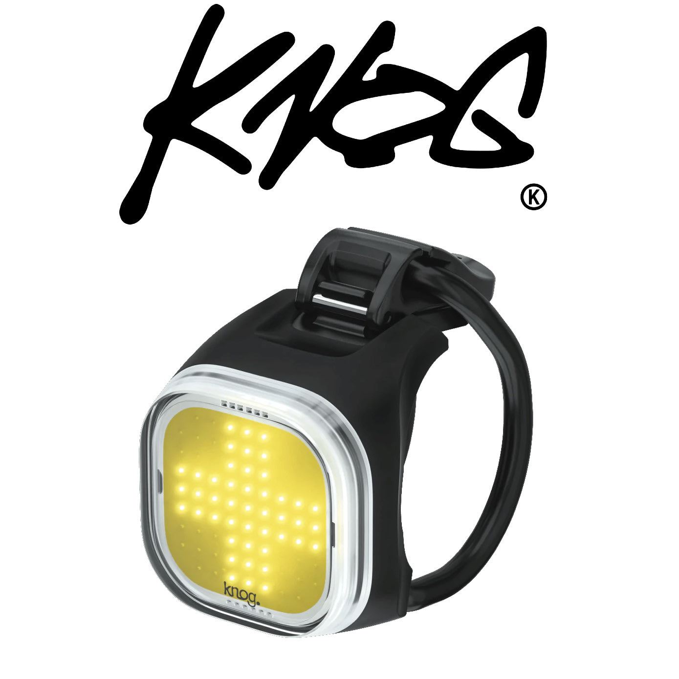 Knog Blinder Mini 50 Front Light Cross Pattern
