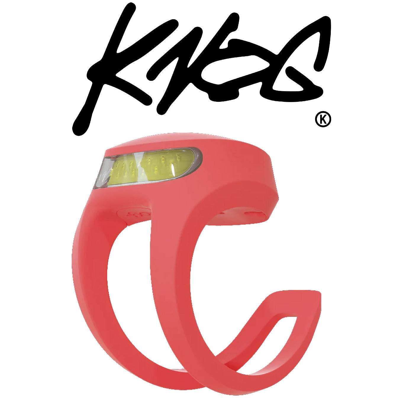 Knog Frog V3 Front Light 40 Lumens Tequila Sunrise