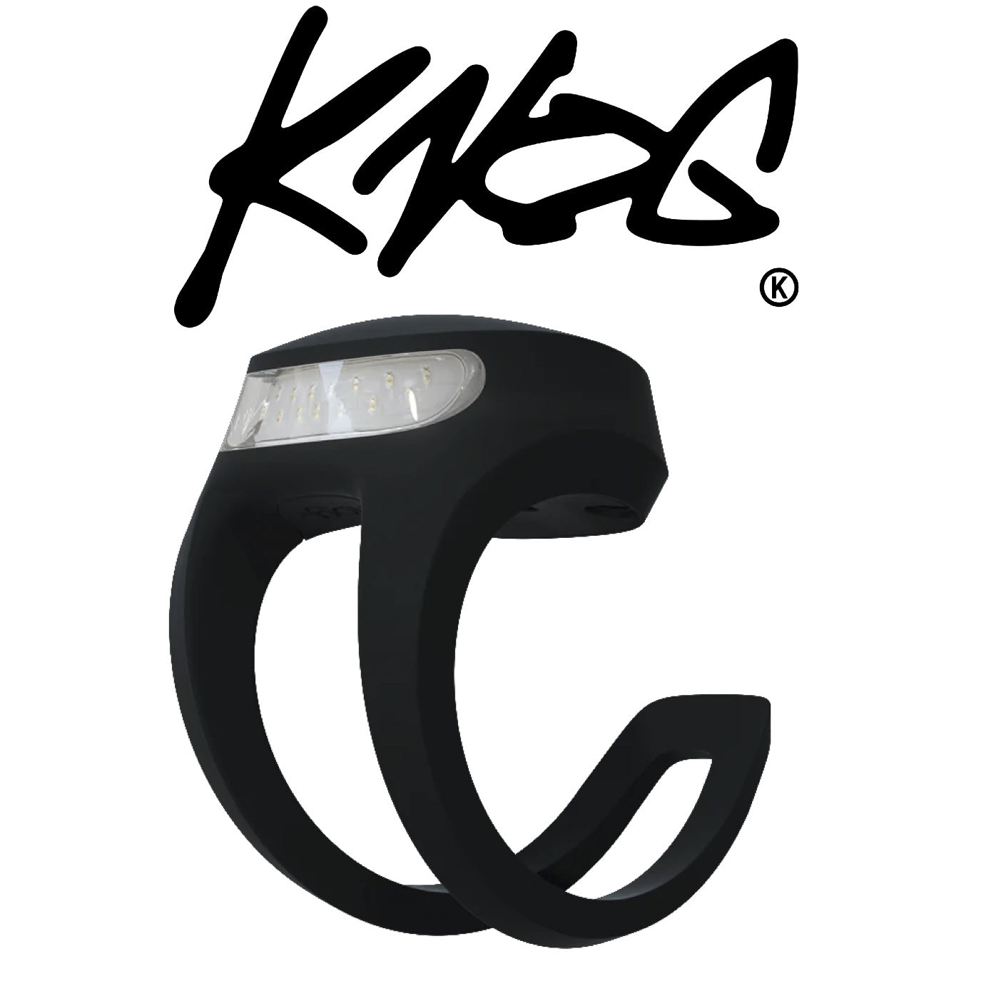 Knog Frog V3 Rear Light 20 Lumens Spider Black