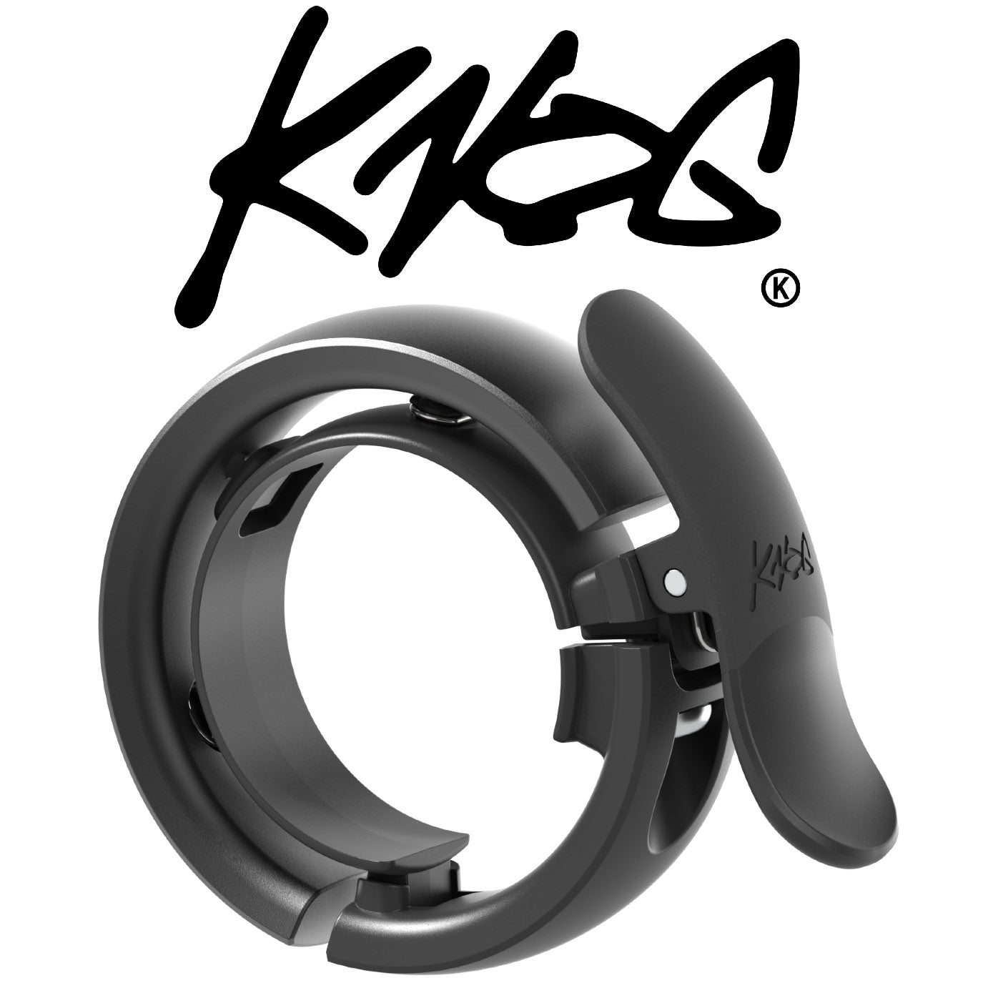 Knog Oi Prima Bell Large Anthracite