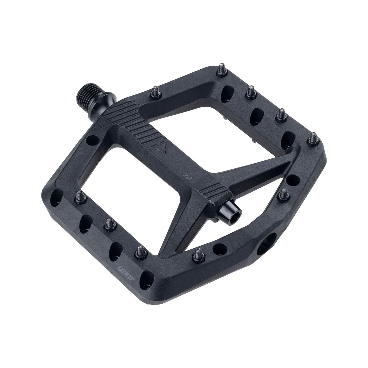 Leatt AllMtn 2.0 Composite Flat Pedals Black - iso view