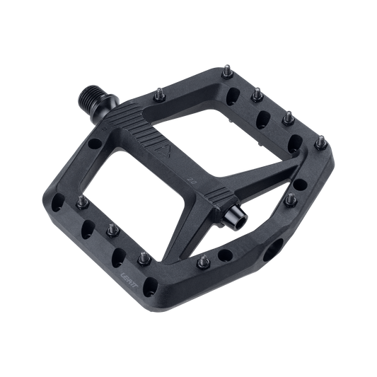 Leatt AllMtn 2.0 Composite Flat Pedals Black - iso view