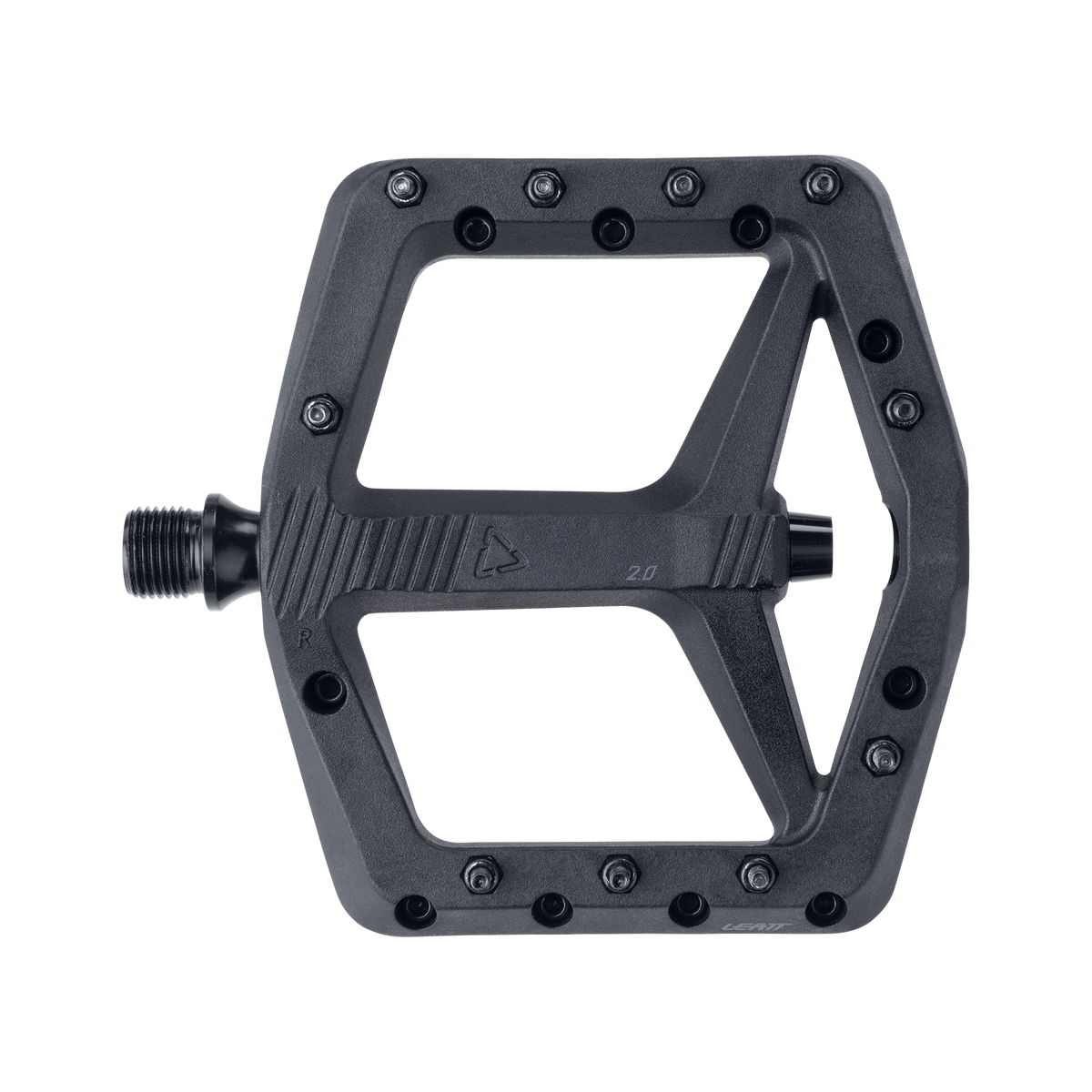 Leatt AllMtn 2.0 Composite Flat Pedals Black - top view