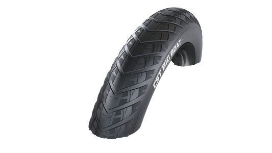 CST Big Boat e-bike tyre tread and sidewall
