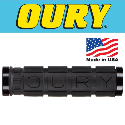 Oury Lock-On Grips Black Pair | Grace & Pace Electric Bikes