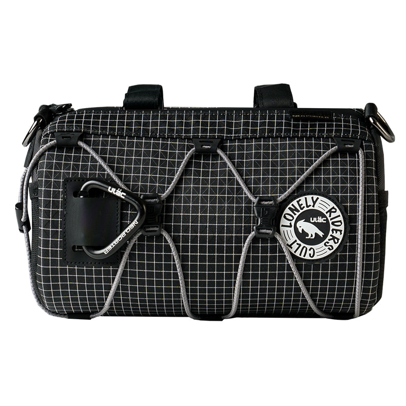 Ulac Coursier Verve X Spyder Klip 3.8L handlebar bag in black
