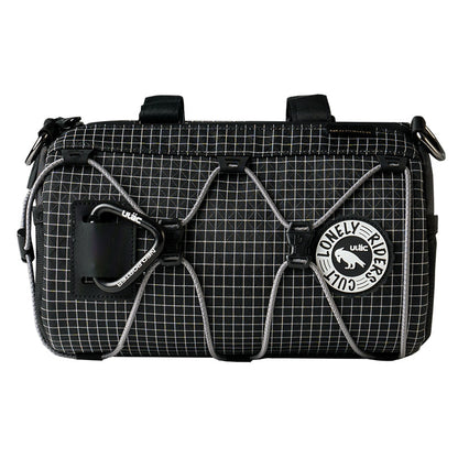 Ulac Coursier Verve X Spyder Klip 3.8L handlebar bag in black