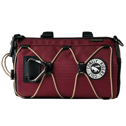 Ulac Coursier Verve X Spyder Klip 3.8L handlebar bag in Noir Sangria