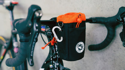 Ulac C-Hold DX-2 feed bag mounted on bike