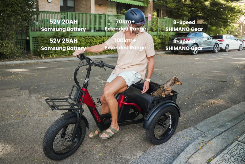 Vamos Papa Grande Pro 2026 Electric Trike – view 5 | Grace & Pace Electric Bikes