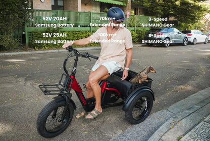 Vamos Papa Grande Pro 2026 Electric Trike – view 5 | Grace & Pace Electric Bikes