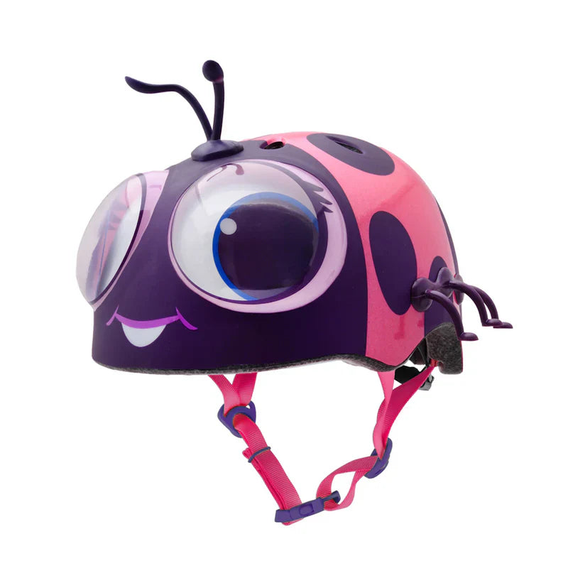 Raskullz Googly Lady Bug Toddler Helmet