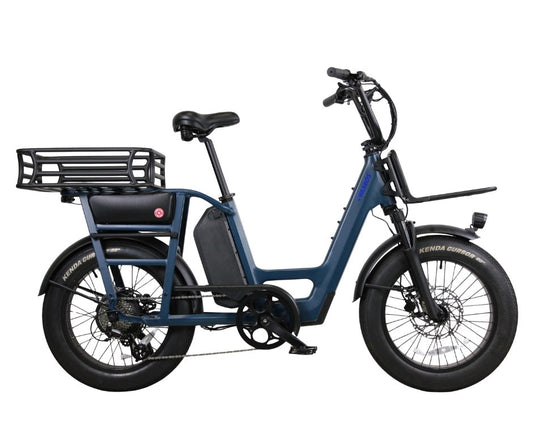 Vamos rear carrier basket mounted on the Amigo rear rack