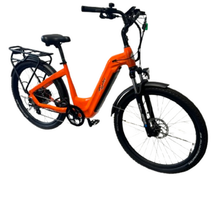 Ryder Maxximus Step-Thru Commuter E-Bike cockpit detail | Grace & Pace Electric Bikes
