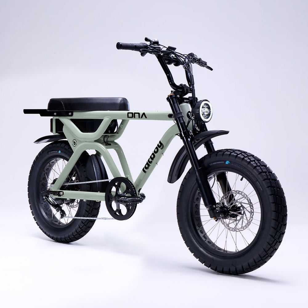 Fatboy DNA V3 Performance E-Bike V3 Front Suspension in Sage Green