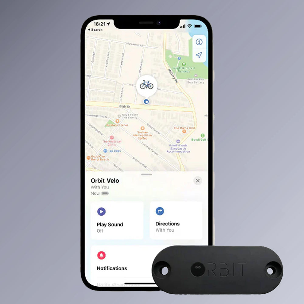 Orbit Velo bike tracker for e-bikes