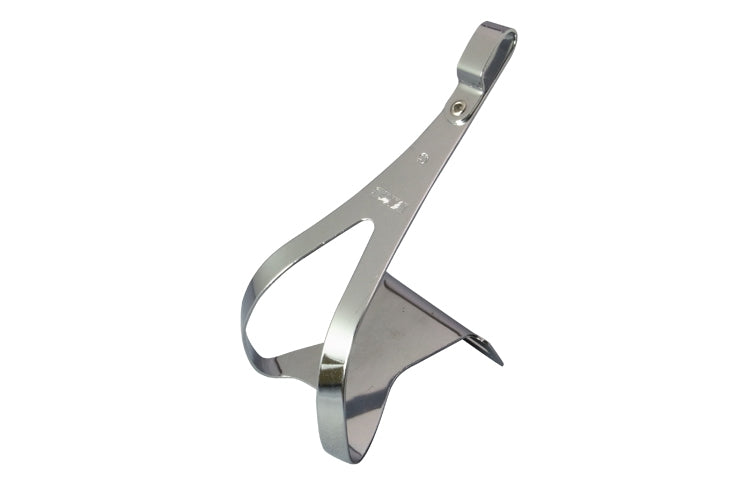 MKS chrome-plated steel toe clip, NJS approved, made in Japan