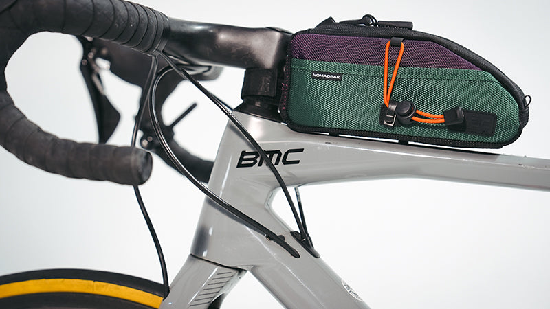 Ulac Trekking Pro top tube bag side pocket and phone storage